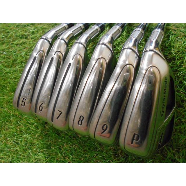 中古 M6 アイアン 5〜P 6本セット 純正スチール S テーラーメイド