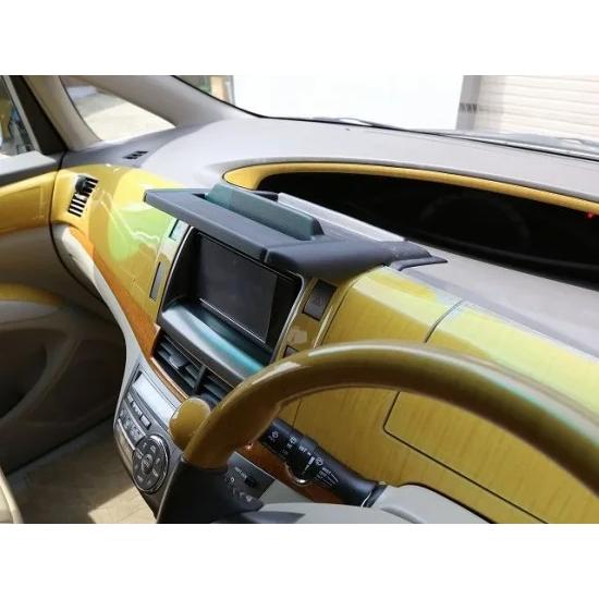 エスティマ ACR50 ナビバイザー 50エスティマ 1-3型 エアロナビバイザー Ver.2 スマホスタンド付き