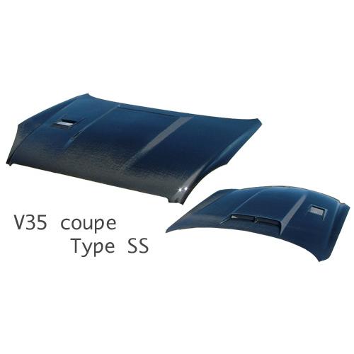 スタウト CPV35 スカイラインクーペ エアロボンネット タイプSS FRP製