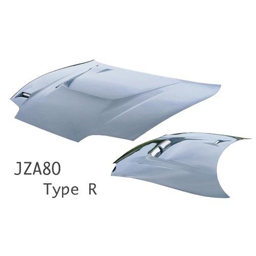 スタウト JZA80 スープラ エアロボンネット タイプR FRP製 カーボン