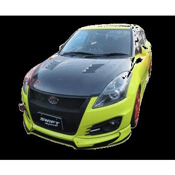 スタウト ZC32S スイフトスポーツ エアロボンネット タイプS FRP製