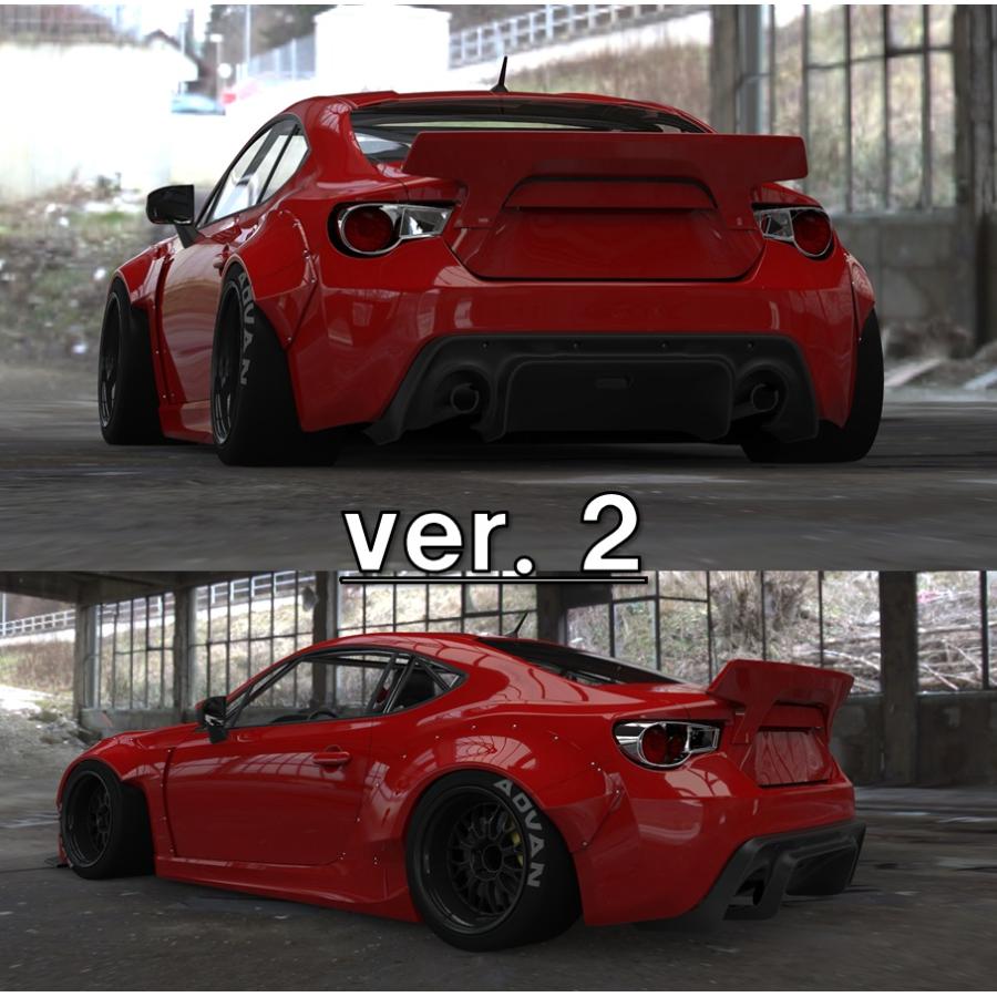 ZN6 86 / ZC6 BRZ リアウイング ver.2 ダックテール TRA京都 ZN6 86 / ZC6 BRZ リアウイング ver.2 ダックテール TRA京都