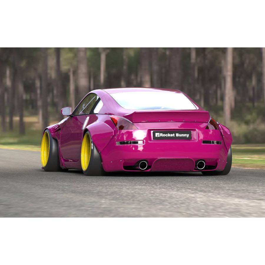 TRA京都 Z33 ver.1 リアウイング ダックテール パンデム ロケット