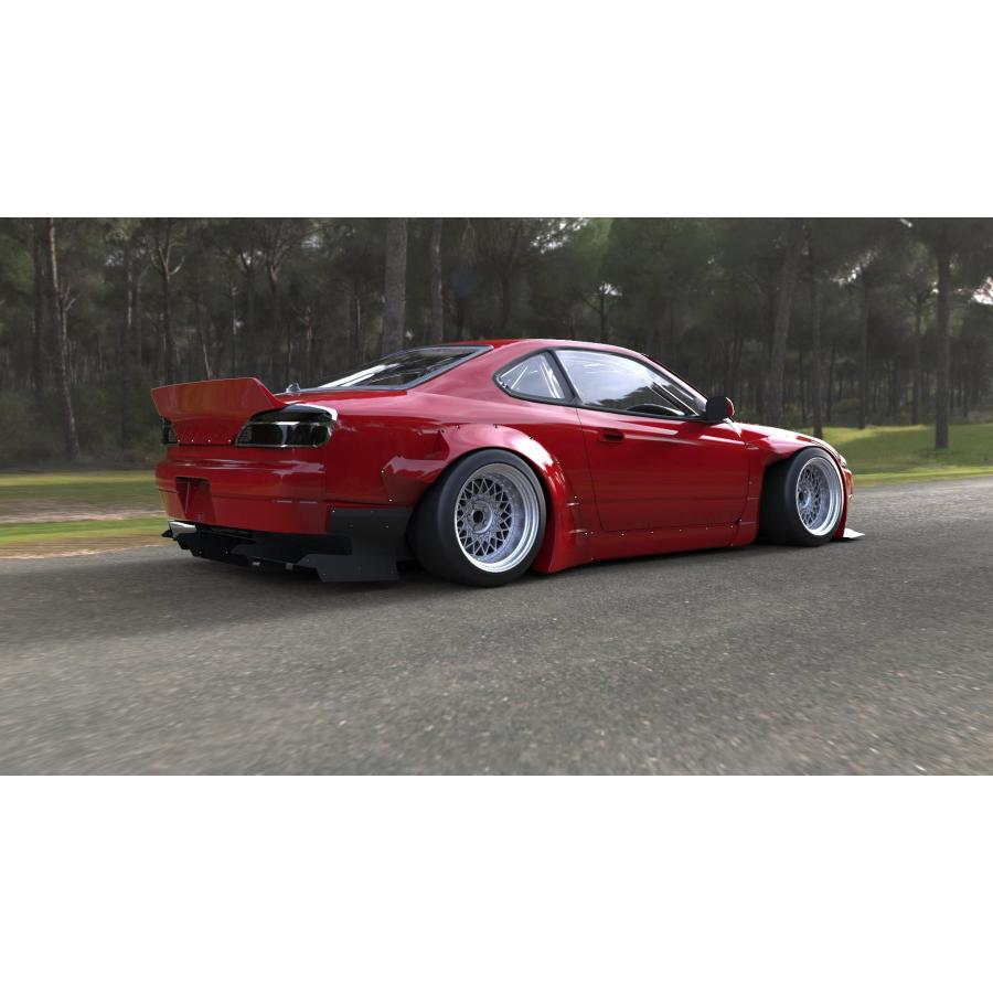 TRA京都 S15 ver.1 リアオーバーフェンダー シルビア パンデム
