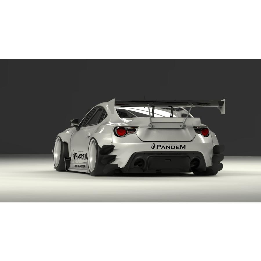 86 BRZ ロケバニ　オーバーフェンダー　フロントリア値下げ可能！ TRA京都 86 ZN6 ver.3 リアオーバーフェンダー ロケットバニー