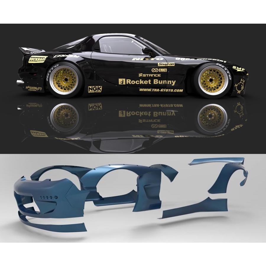 FD3S RX-7 リアウィング ダックテール TRA京都 6666カスタム FD3S RX-7 リアウィング ダックテール TRA京都 6666カスタム