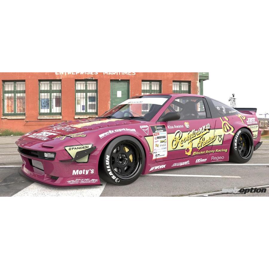 TRA京都 180SX ver.3 5点set FB/FL/FF/SS/RF フロントバンパー/リップ