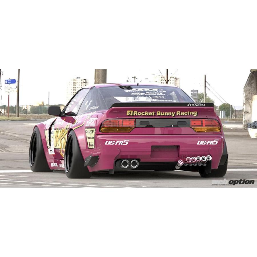 TRA京都 180SX ver.3 リアカナード RPS13 パンデム ロケットバニー