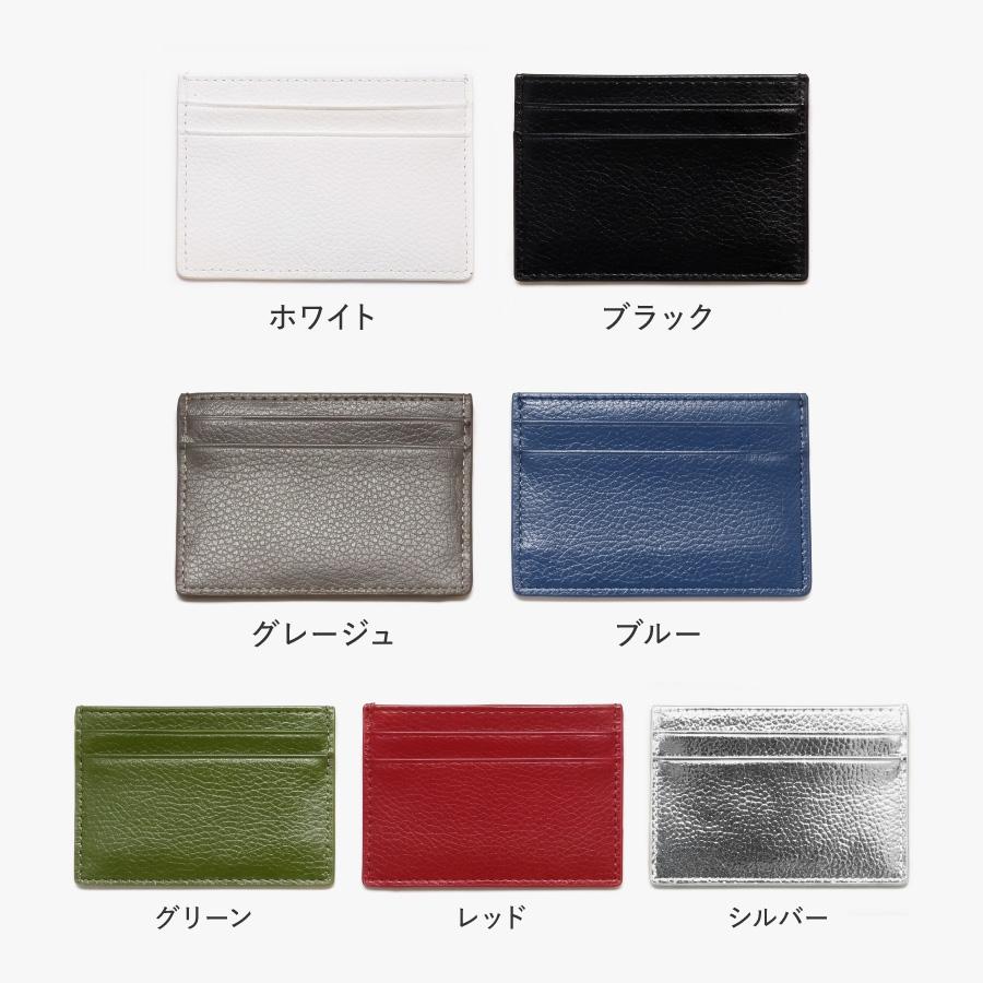 【韓国トレンド感たっぷり♪】 カードケース レディース メンズ 薄型 スリム PUレザー カード入れ ミニ財布 フラグメントケース |  | 06