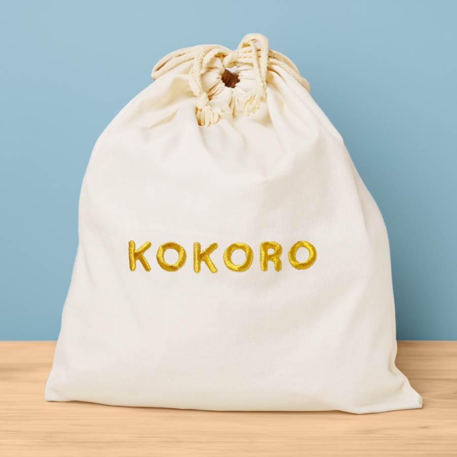 名入れ 刺繍 巾着袋 カラフル 出産祝い 出産祝いプレゼント 着替え入れ