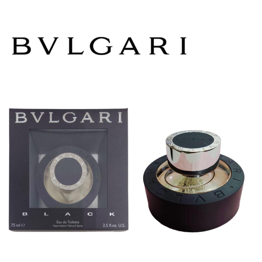 並行輸入品 BVLGARI ブルガリ 香水 BLACK ブラックオードトワレ 75ml ギフト プレゼント 誕生日 贈答品 記念日