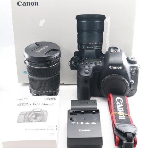 Canon デジタル一眼レフカメラ EOS 6D Mark II EF24-105 IS STM レンズ 