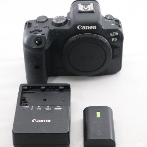 キヤノン Canon ミラーレス一眼カメラ EOS R6 ボディー EOSR6 ブラック 