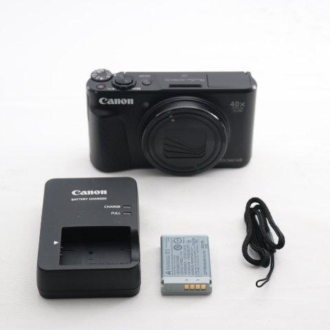 キヤノン canon PowerShot SX740 HS ブラック 中古カメラ 光学40倍