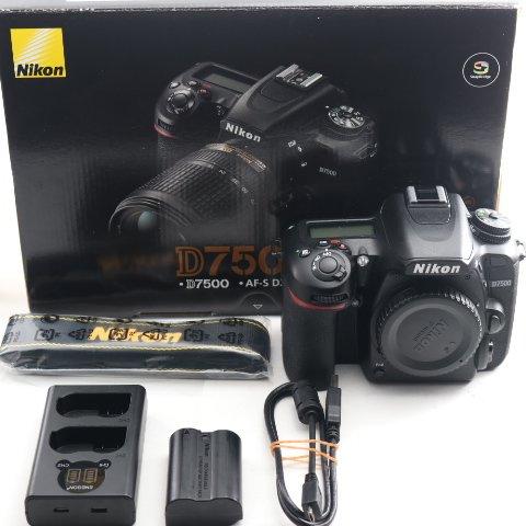 Nikon デジタル一眼レフカメラ D7500 ボディ ブラック Nikon デジタル一眼レフカメラ D7500 ボディ ブラック