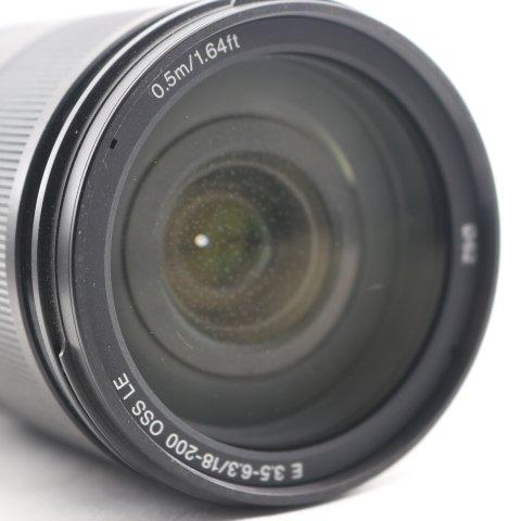 SONY 高倍率ズームレンズ E 18-200mm F3.5-6.3 OSS LE ソニー E