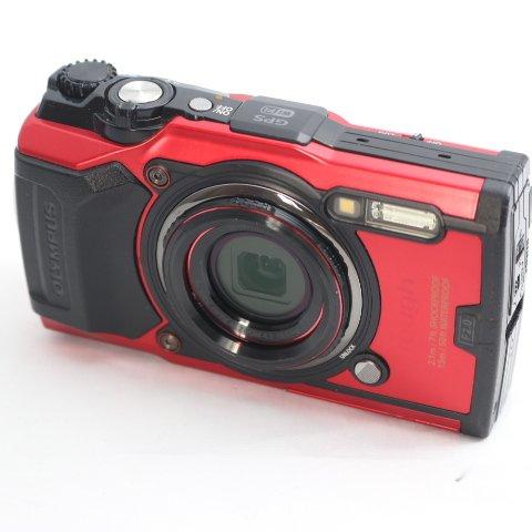 OLYMPUS デジタルカメラ Tough TG-6 レッド 1200万画素CMOS F2.0 15m