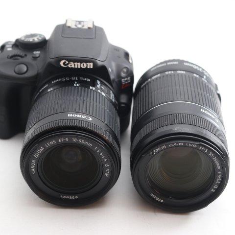 Canon デジタル一眼レフカメラ EOS Kiss X7 ダブルズームキット EF-S18