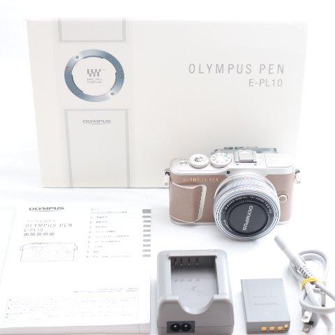 OLYMPUS ミラーレス一眼カメラ PEN E-PL10 14-42mm EZレンズキット