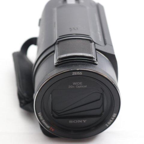 SONY ビデオカメラ FDR-AX55 4K 64GB 光学20倍 ブラック Handycam BC
