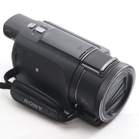 SONY ビデオカメラ FDR-AX55 4K 64GB 光学20倍 ブラック Handycam BC