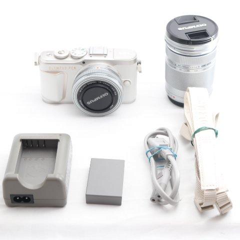 OLYMPUS ミラーレス一眼カメラ PEN E-PL10 EZダブルズームキット