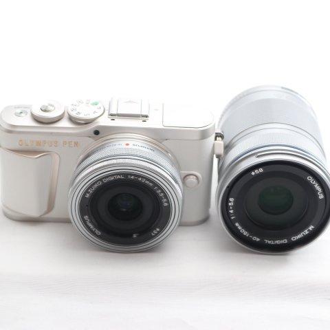 OLYMPUS ミラーレス一眼カメラ PEN E-PL10 EZダブルズームキット