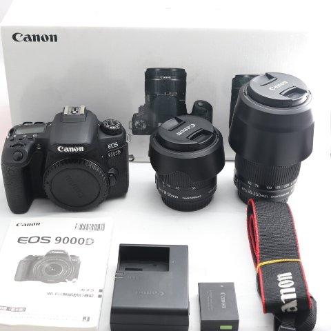 Canon デジタル一眼レフカメラ EOS 9000D ダブルズームキット EF-S18