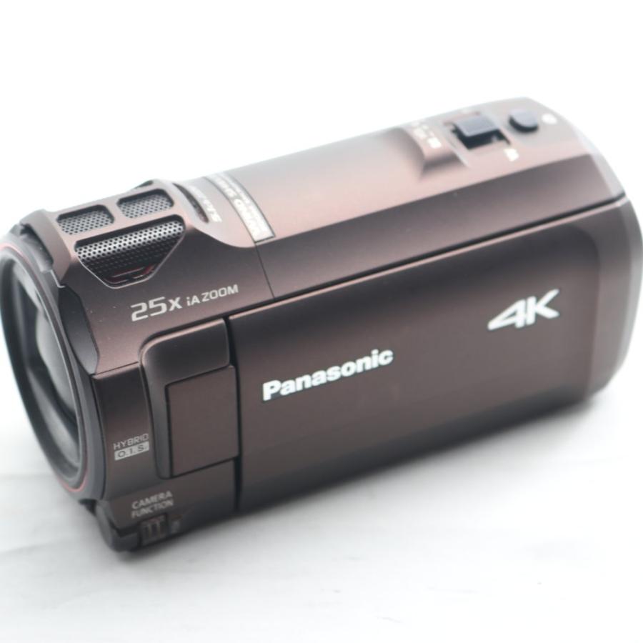 パナソニック 4K ビデオカメラ VX992M 64GB 光学20倍ズーム カカオ