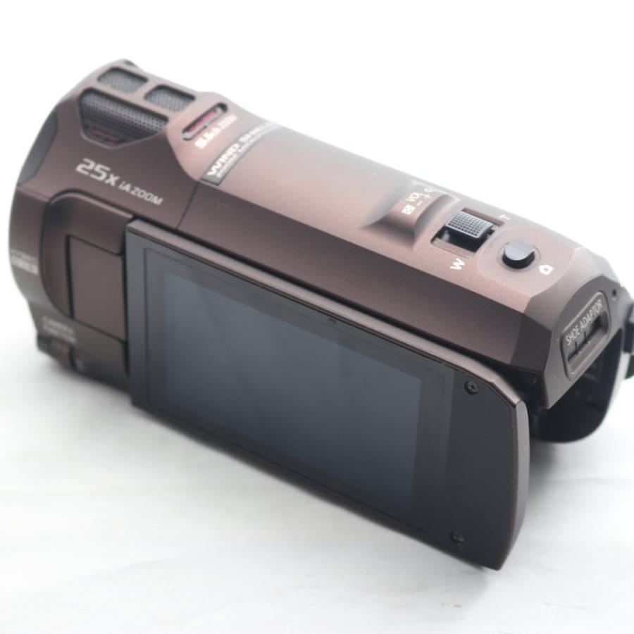 パナソニック 4K ビデオカメラ VX992M 64GB 光学20倍ズーム カカオ