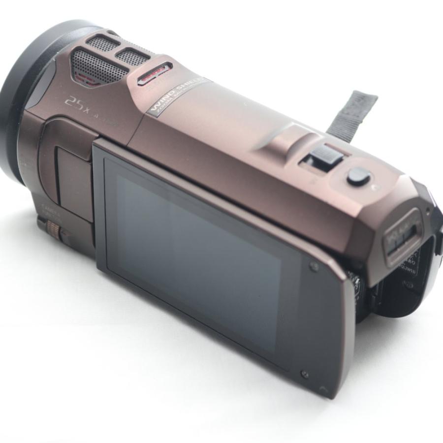 【美品】Panasonic 4K ビデオカメラ HC-VX992M ブラウン パナソニック 4K ビデオカメラ VX992M 64GB 光学20倍ズーム カカオ