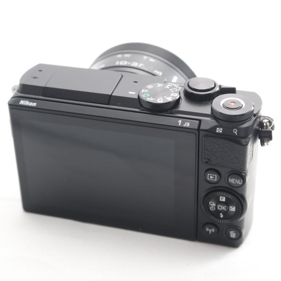 Nikon ミラーレス一眼 Nikon1 J5 ダブルズームキット ブラック J5WZBK 