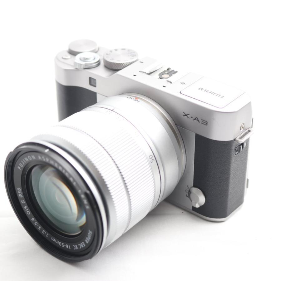 富士フイルム(FUJIFILM) ミラーレス一眼 X-A3 レンズキット シルバー X