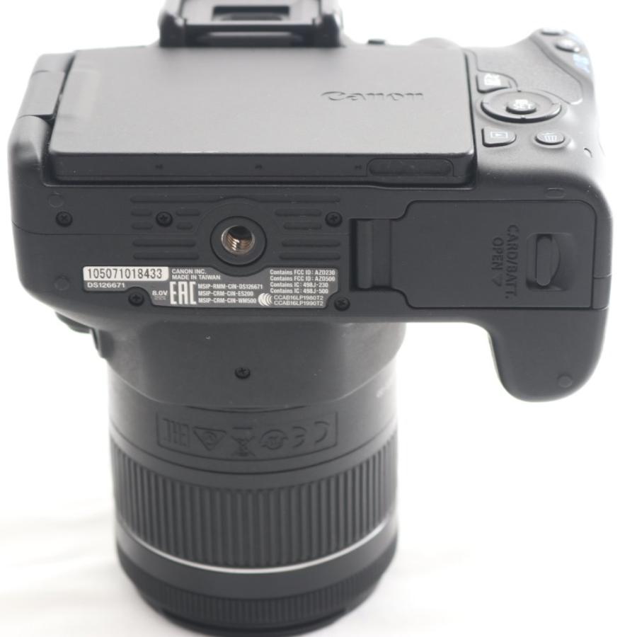 Canon デジタル一眼レフカメラ EOS Kiss X9 ブラック レンズキット EF 