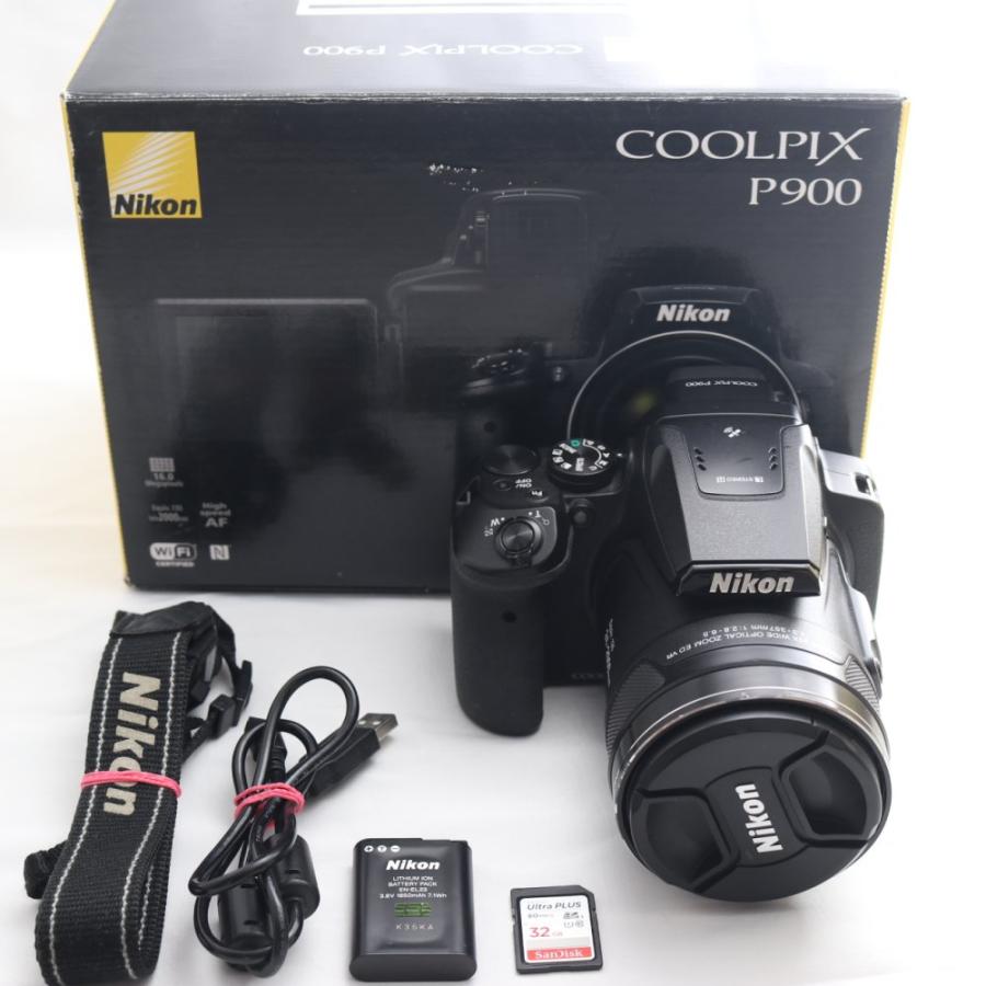 Nikon デジタルカメラ COOLPIX P900 ブラック クールピクス P900BK 