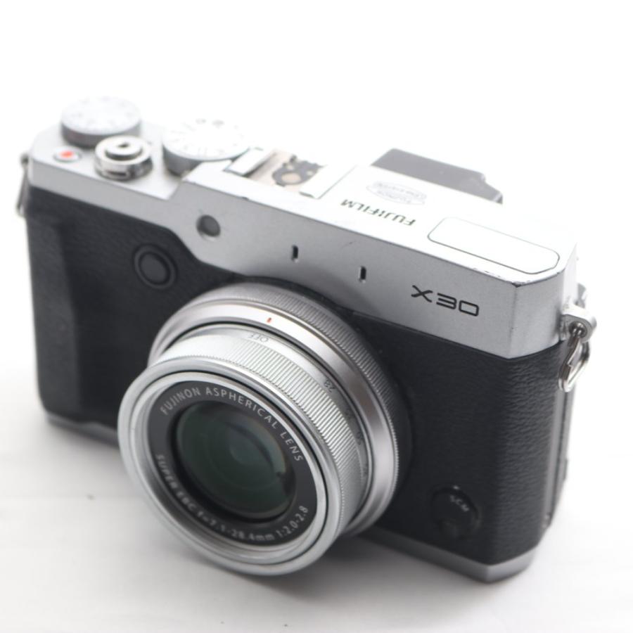 FUJIFILM デジタルカメラ X30 シルバー FX-X30 S : ネクストパーソン