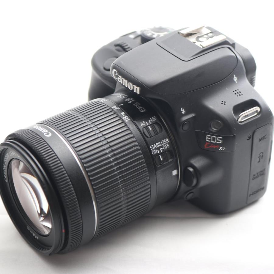 Canon デジタル一眼レフカメラ EOS Kiss X7 ダブルズームキット EF-S18