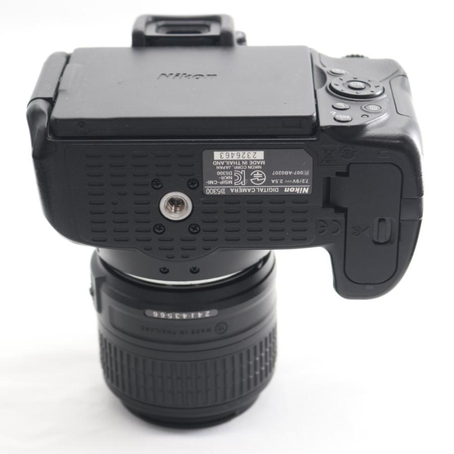Nikon デジタル一眼レフカメラ D5300 ダブルズームキット2 ブラック