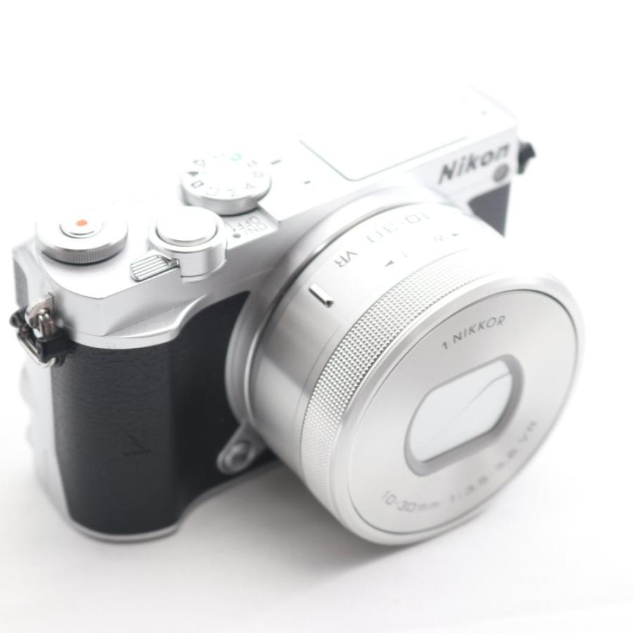 Nikon ミラーレス一眼 Nikon1 J5 ダブルレンズキット シルバー J5WLKSL