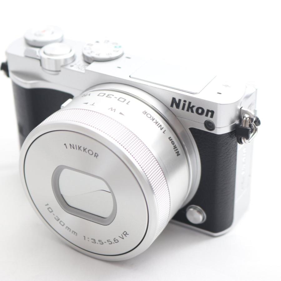 Nikon ミラーレス一眼 Nikon1 J5 ダブルズームキット シルバー J5WZSL