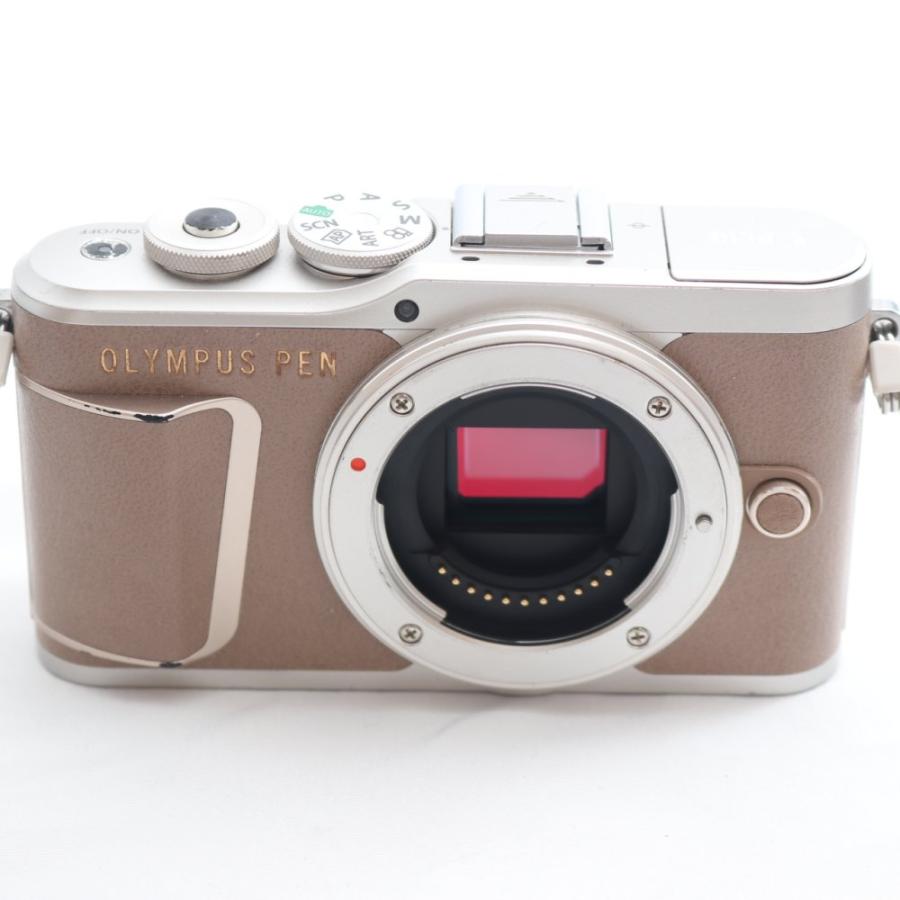 オリンパス OLYMPUS PEN E-PL10 ブラウン⭐️動作確認済 OLYMPUS ミラーレス一眼カメラ PEN E-PL10 ボディー ブラウン