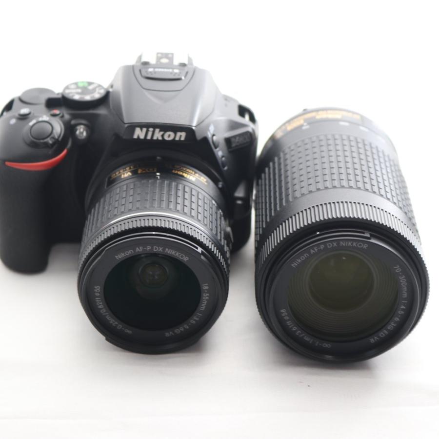 Nikon デジタル一眼レフカメラ D5600 ダブルズームキット ブラック