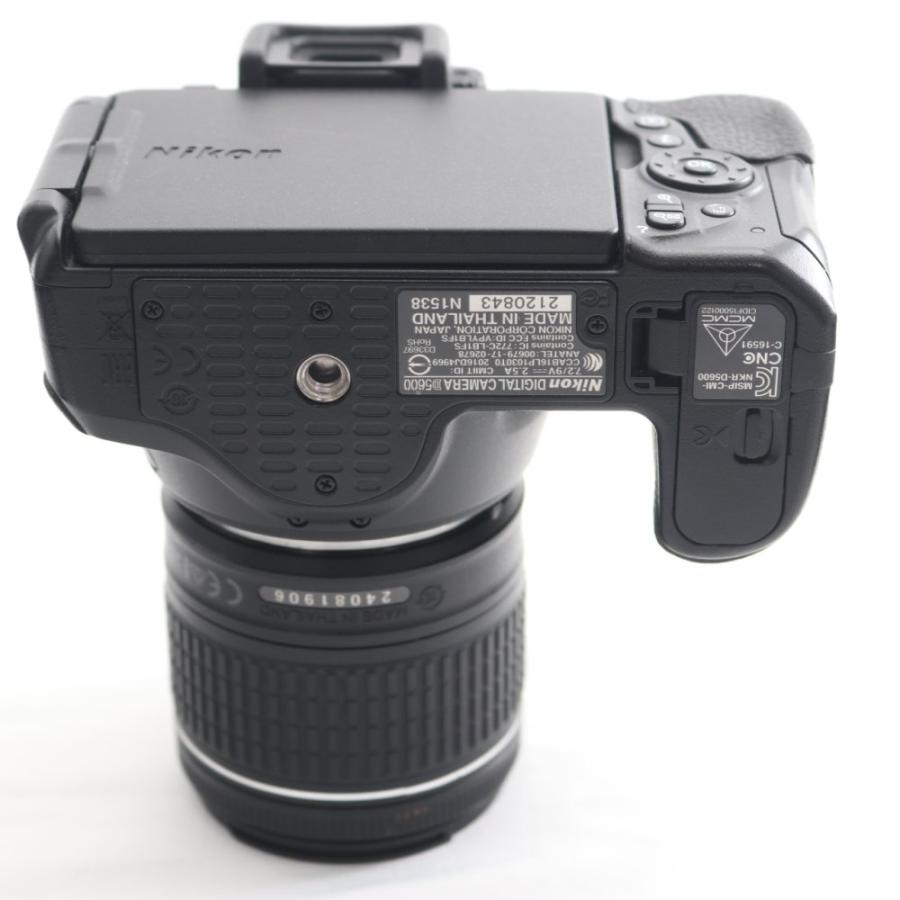 Nikon デジタル一眼レフカメラ D5600 ダブルズームキット ブラック