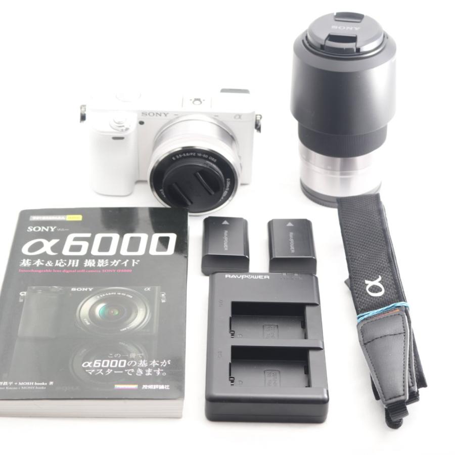 SONY ミラーレス一眼 α6000 ダブルズームレンズキット E PZ 16-50mm F3
