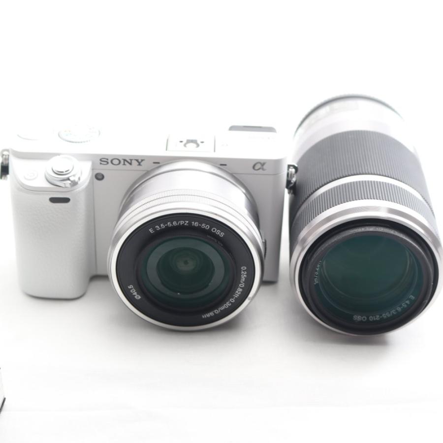 SONY α6000 ミラーレス一眼 16-50mm、55-210mm Wズーム SONY ミラーレス一眼 α6000 ダブルズームレンズキット E PZ 16-50mm F3
