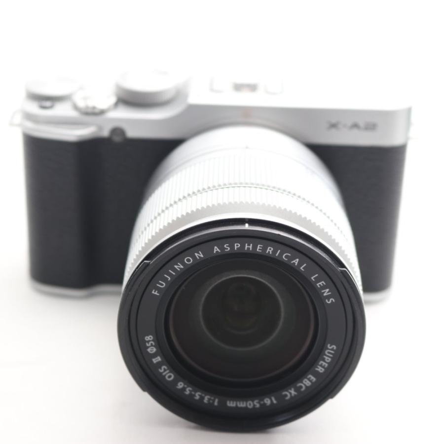 FUJIFILM ミラーレス一眼 X-A2 レンズキット シルバー X-A2S1650II FUJIFILM ミラーレス一眼デジタルカメラ X-A2 レンズキット