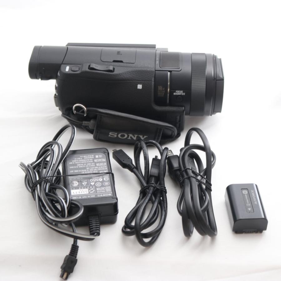 SONY ビデオカメラ FDR-AX100 4K 光学12倍 ブラック SONY ビデオカメラ FDR-AX100 4K 光学12倍 ブラック Handycam BC