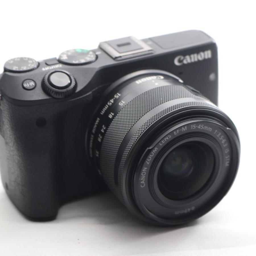 Canon キャノン EOS M3 ダブルズームキット ミラーレス一眼カメラ Canon ミラーレス一眼カメラ EOS M3 ダブルズームキット(ブラック) EF