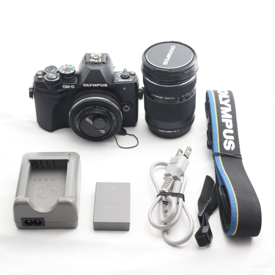 【ほぼ新品】OLYMPUS OM-D E-M10 III ダブルズームキット OLYMPUS ミラーレス一眼 OM-D E-M10 MarkIII EZダブルズームキット
