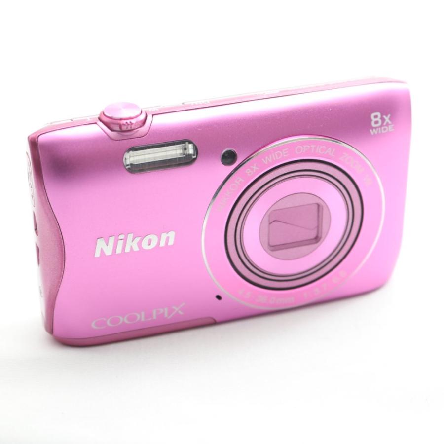 Nikon デジタルカメラ COOLPIX S3700 ピンク 光学8倍ズーム 2005万画素